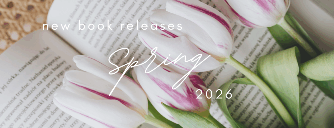 Pink tulips sitting on an open book