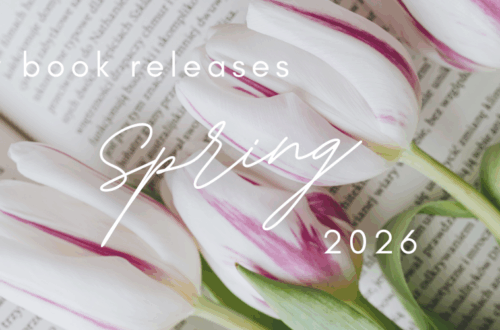Pink tulips sitting on an open book